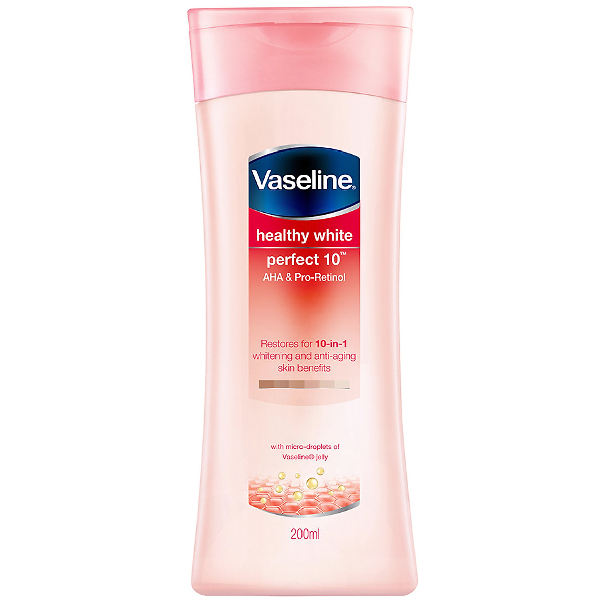 [Hcm]Sữa Dưỡng Thể Vaseline Perfect 10 Trong 1 200Ml