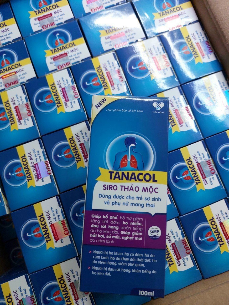 Siro ho thảo mộc Tanacol  - ngứa rát họng khan tiếng - Dùng được cho trẻ sơ sinh và phụ nữ có thai