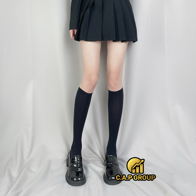 Tất vớ nữ sinh Nhật Bản cổ cao loại mỏng style Hàn Quốc cosplay học sinh