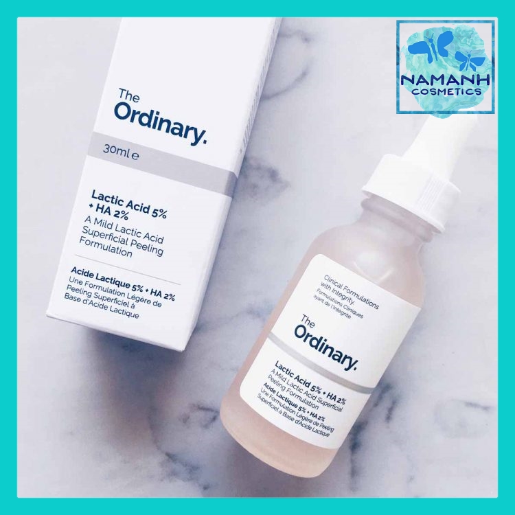 Serum Tẩy Tế Bào Chết Không Gây Kích Ứng Da The Ordinary Lactic Acid 5% + Ha 2% 30Ml