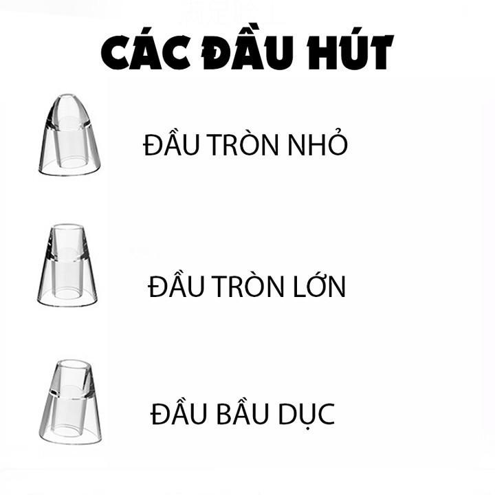 Máy Hút Mụn Trứng Cá Đầu Đen Máy Hút Mụn Cao Cấp Chắm Óc Da Khỏe