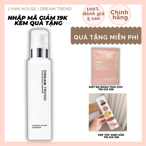 [Hcm][Đặt Mua Giảm Thêm 25K] Essence Tinh Chất Dưỡng Tóc Suôn Mượt Hết Sơ Rối Aha Dream Trend - Dung Tích 150 Ml