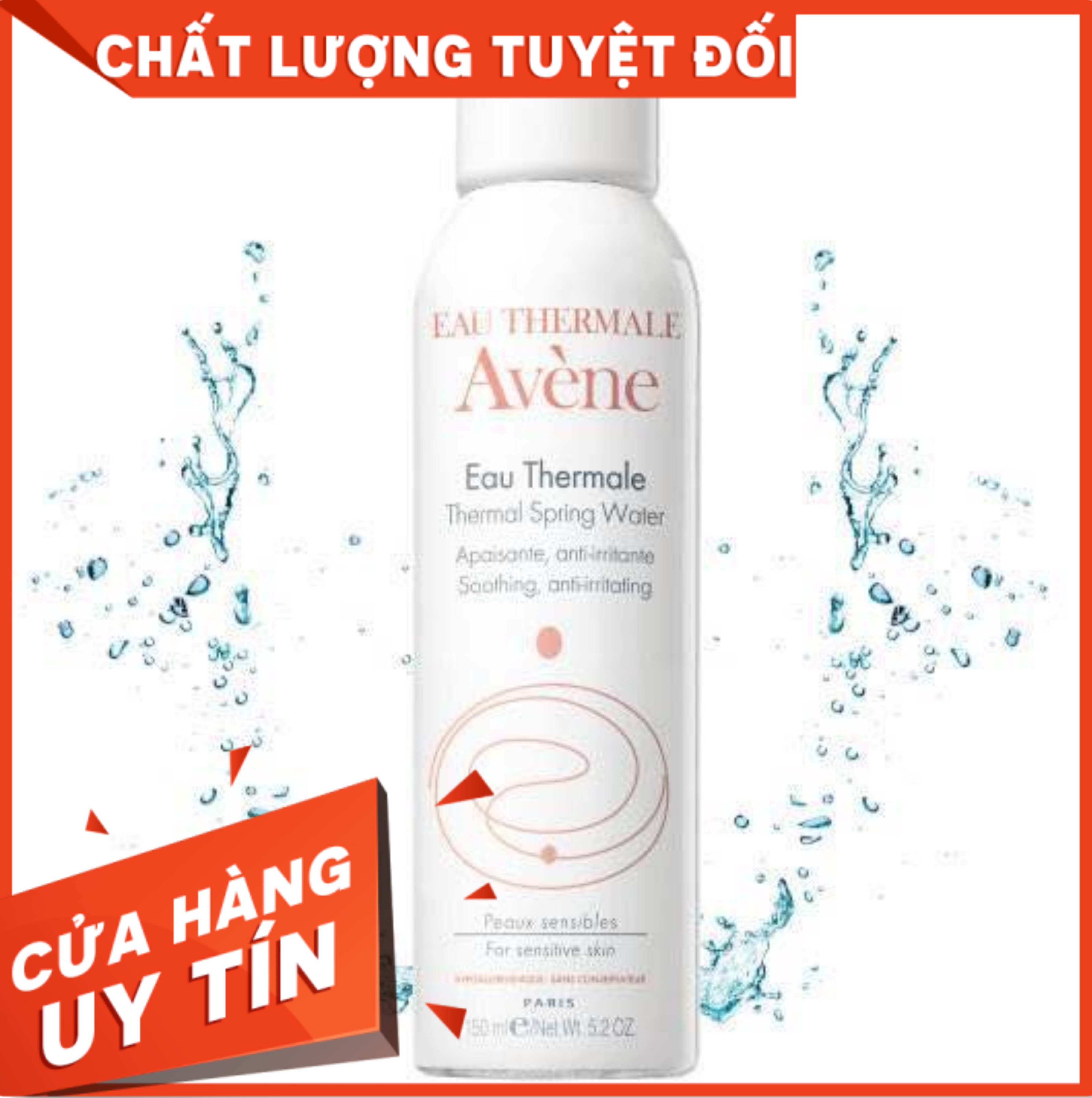 [Hàng Hot] Xịt Khoáng Avene Eau Thermale Avene 150Ml - Sản Phẩm Xịt Khoáng Tinh Kiết Chứa Đựng Những Dưỡng Chất Cung Cấp Độ Ẩm Phù Hợp Cho Mọi Loại Da Ngay Cả Với Làn Da Nhạy Cảm Hay Da Mụn.