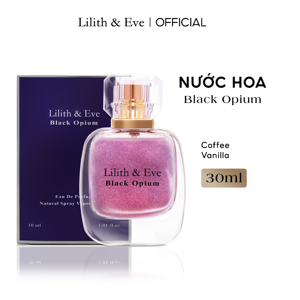 Tinh dầu nước hoa Lilith and Eve Black Opium Eau de Perfume 30ml Nước hoa nam nữ dạng xịt tiện lợi 6413