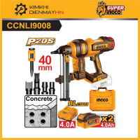 Máy bắn đinh bê tông dùng pin 20V INGCO CCNLI9008 (có pin sạc)