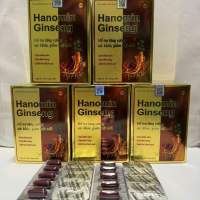 Combo 2 hộp Sâm Hanomin Ginseng (mẫu cũ: Homlamin) Viphar Hộp 60 viên nang mềm - Bổ sung vitamin và khoáng chất cho các trường hợp chán ăn loạn dưỡng mệt mỏi gầy yếu stress phụ nữ có thai