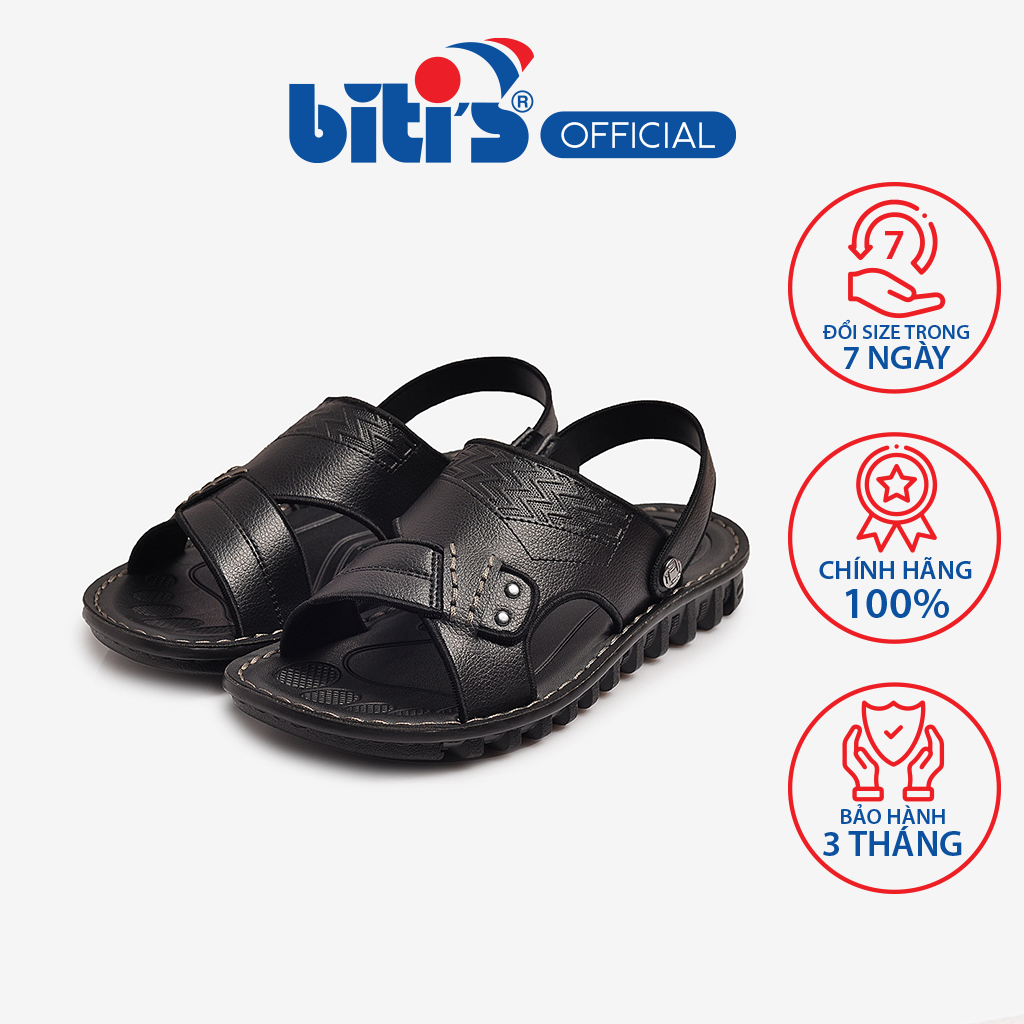 Sandal Nam Bitis BPM001300DEN (Đen)