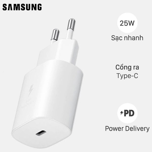 Củ sạc Type C PD 25W Samsung EP-TA800