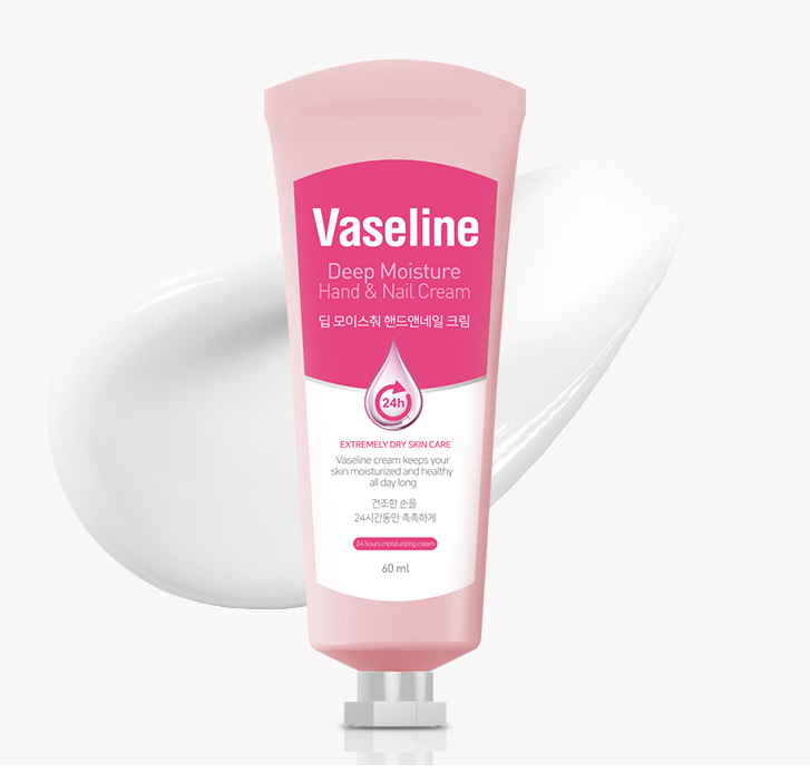 Kem dưỡng da tay Vaseline Deep Moisture Hand & Nail Cream 60ml