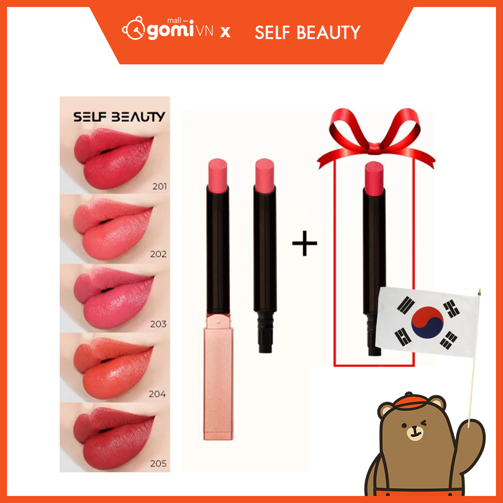 [Hcm]Son Lì Self Beauty Beautitude Sheer Matt Lip Gomimall