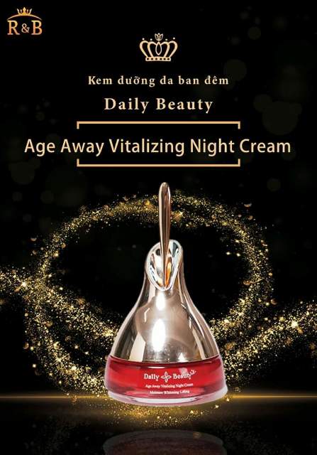 Kem Dưỡng Ban Đêm Hàn Quốc R&B Daily Beauty Age Away Vitalizing Night Cream