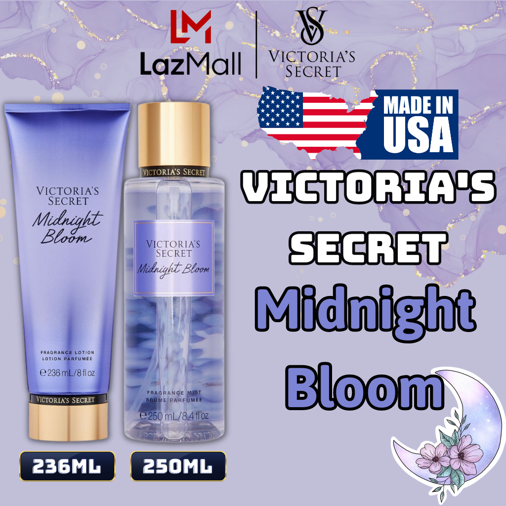 Victoria Secret Midnight Bloom Chính Hãng Body Mist Victoria Secret Midnight Bloom 250ml Lotion Victoria Secret Midnight Bloom Chính Hãng 236ml
