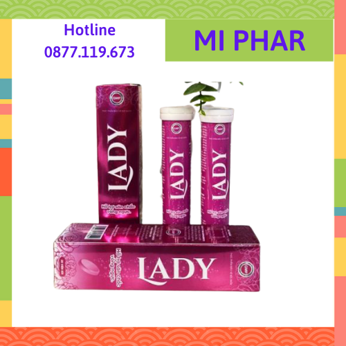 Viên Sủi LADY Tăng Vòng 1 CHính Hãng
