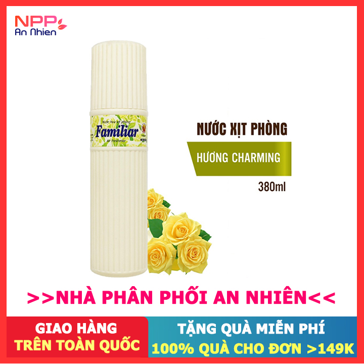 Nước Hoa Xịt Phòng Charming 200Ml - Npp An Nhiên