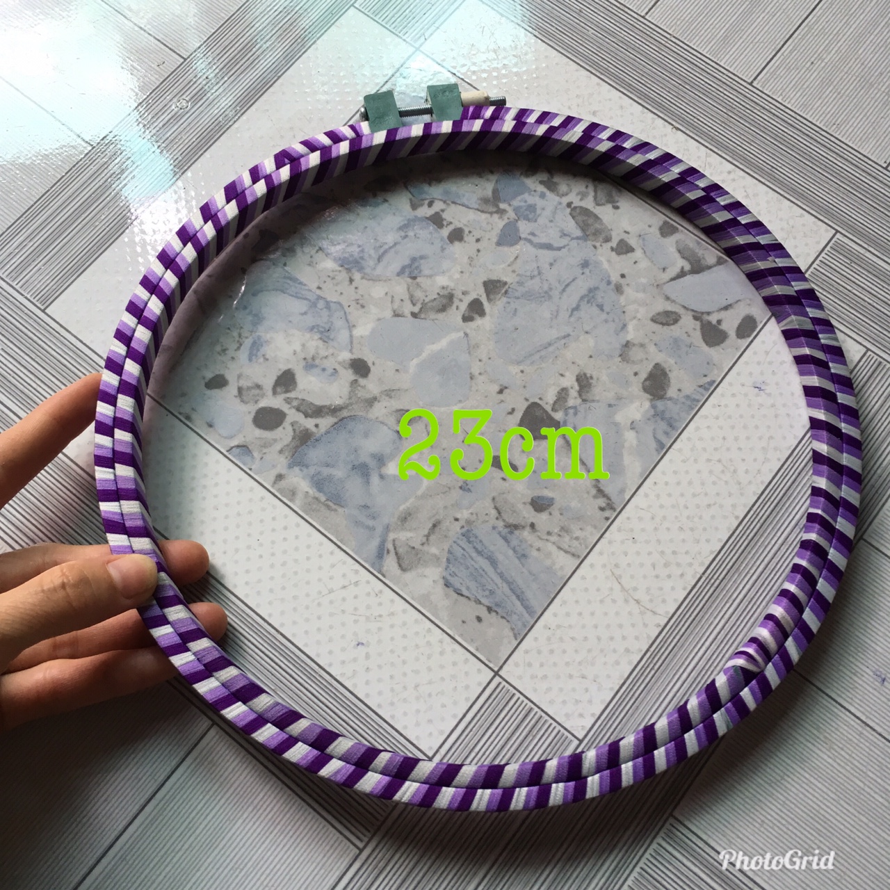 🌿1 khung thêu tròn 9-30cm cầm tay bàn căng vải thêu tay truyền thống