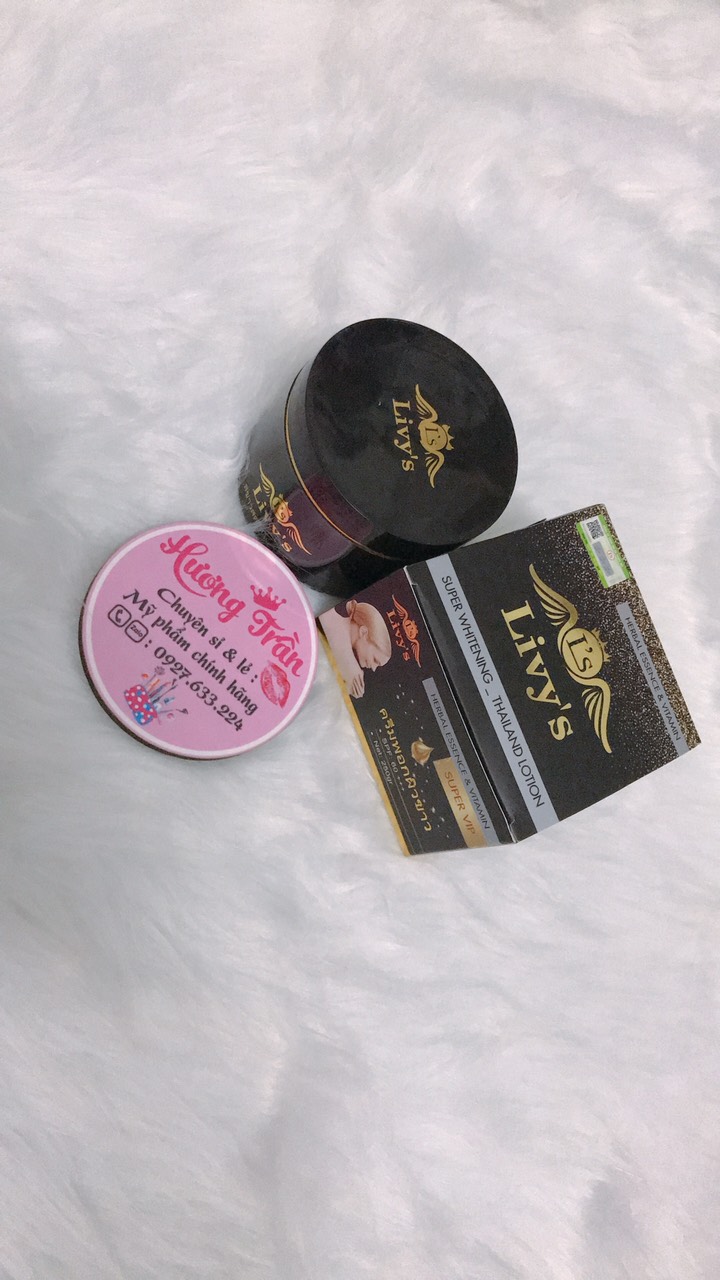 [Chính Hãng] Kem Dưỡng Trắng Da Body LIVY’S hộp đen Thái lan.
