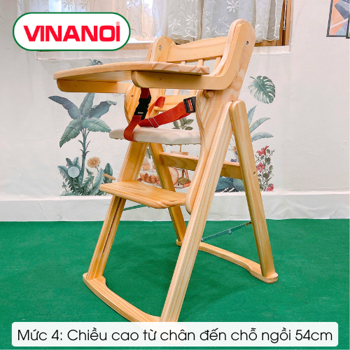 Ghế ăn dặm cao cấp Vinanoi VN-HC01