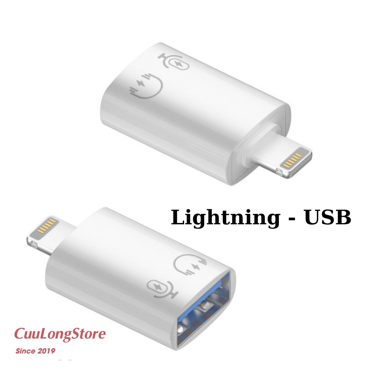 Type C to lightning jack chuyển đổi tai nghe OTG đầu chuyển cổng USB sang Lightning iPhone