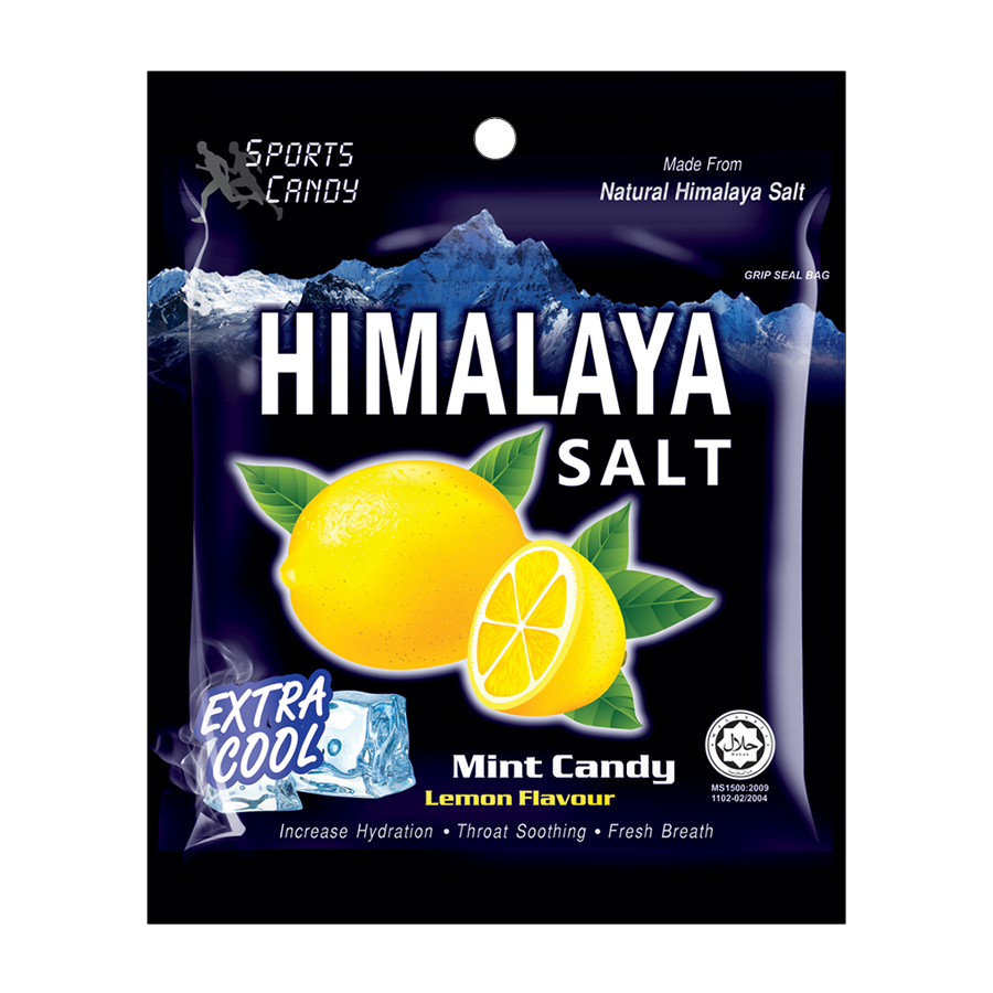 Kẹo ngậm vị bạc hà / vị gừng chanh muối Himalaya Salt Mint / Ginger Candy Lemon Flavour (Gói 15g) thơm miệng mát họng