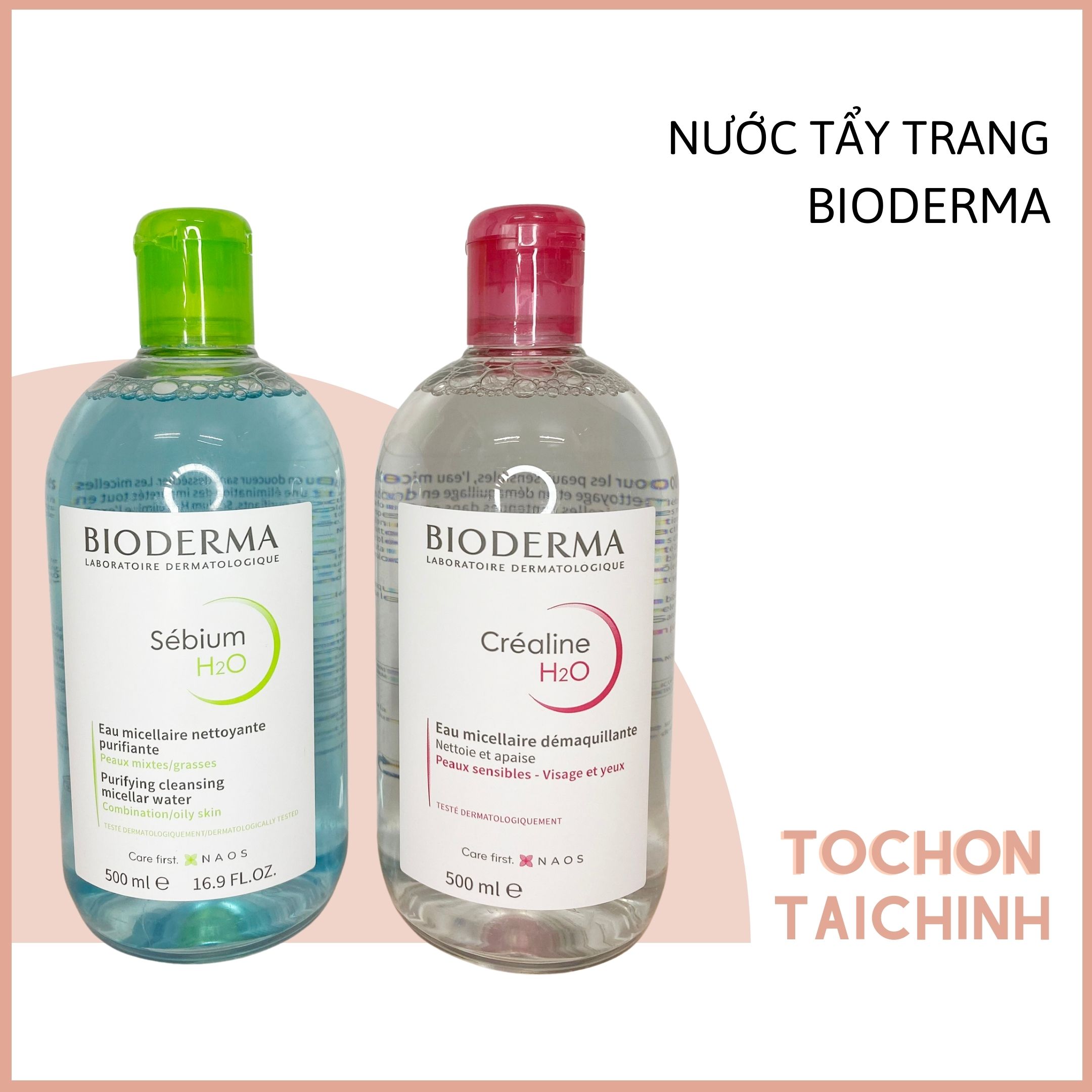 Nước Tẩy Trang Bio Sebium H2O 500Ml (Tớ Chọn Tài Chính)