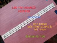[HCM]BỘ LED TIVI ASANZO 43ES980 MỚI 100% HÀNG ZIN HÃNG BỘ 3 THANH MỖI THANH 8 BÓNG DÀI 729cm. JS-D-JP42EU-082EC(70310)