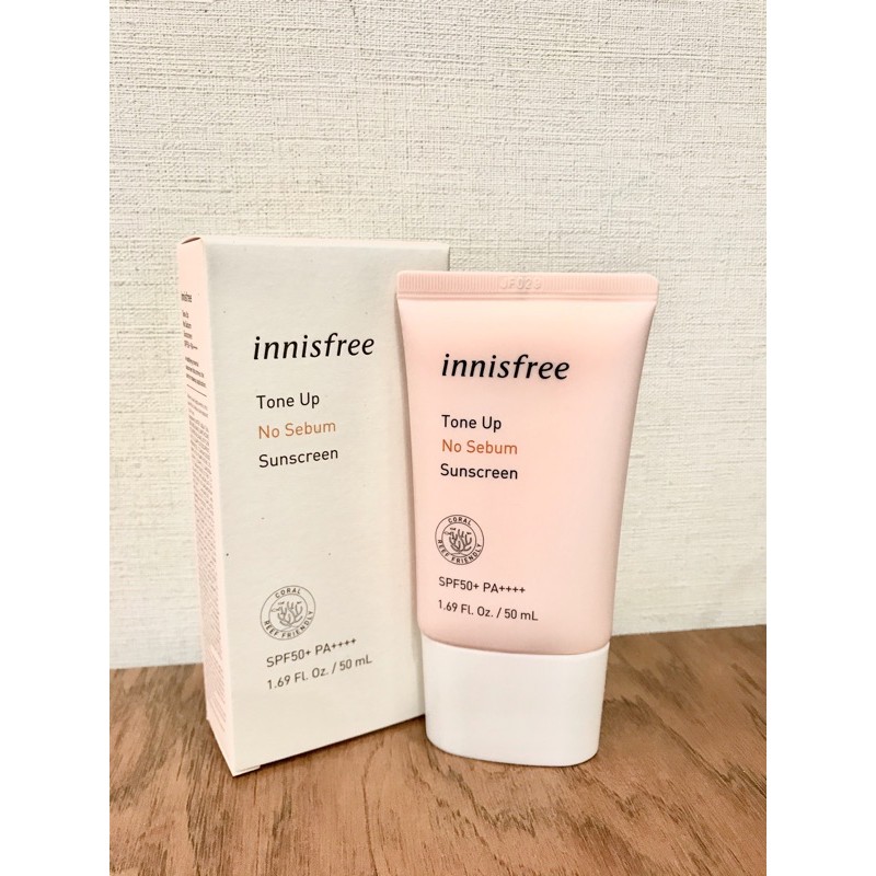 [Hcm][Phiên Bản 2021] Sale Sốc Kem Chống Nắng Innisfree Tone Up No Sebum Sunscreen Spf50+ Pa++++