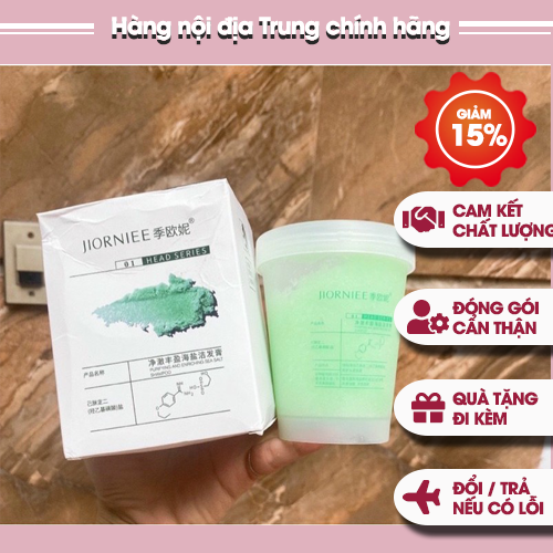 Tẩy Da Chết Da Đầu Cho Tóc Jiorniee Giảm Dầu Sạch Gàu Tơi Tóc