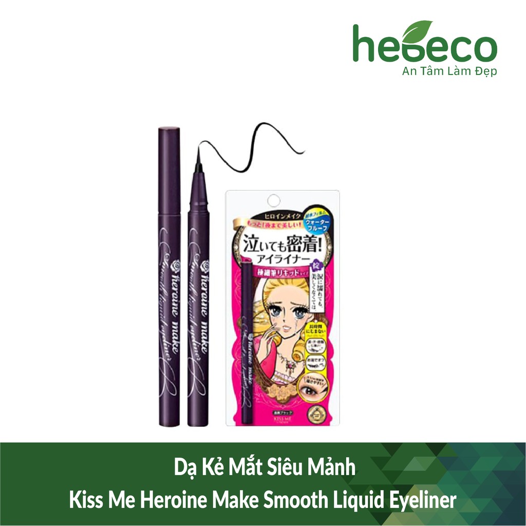 Dạ kẻ mắt siêu mảnh kiss me heroine make smooth liquid eyeliner - nhật bản cam kết hàng đúng mô tả chất lượng đảm bảo an toàn đến sức khỏe người sử dụng