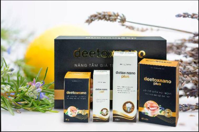 Deetox Nano | Combo Sản Phẩm 4 in 1 “ Vì 1 Thế giới không còn Hôi Miệng” | ISO 2377/2020 Sản phẩm an toàn và hiệu quả đã được chứng nhận khuyên dùng