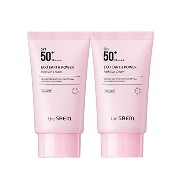 Kem chống nắng The Saem Hồng SPF50++