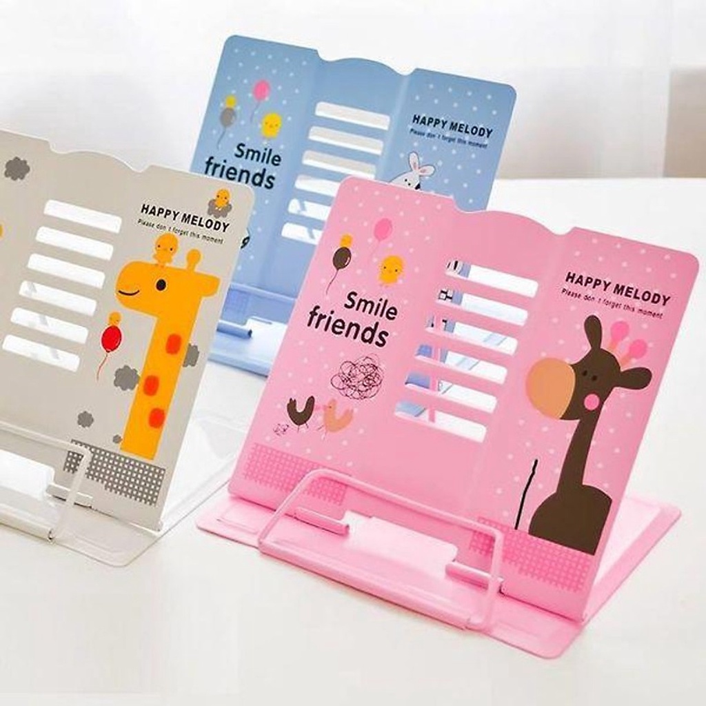Kệ đọc sách tránh gù lưng cận thị nhiều màu sắc họa tiết giao ngẫu nhiên