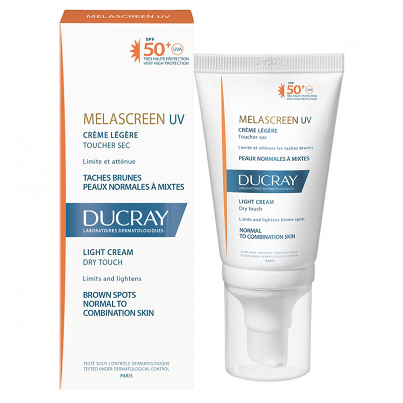 [Hcm]Ducray - Ducray Kem Chống Nắng Giảm Đốm Nâu Melascreen Uv Light Cream Spf50+ 40Ml