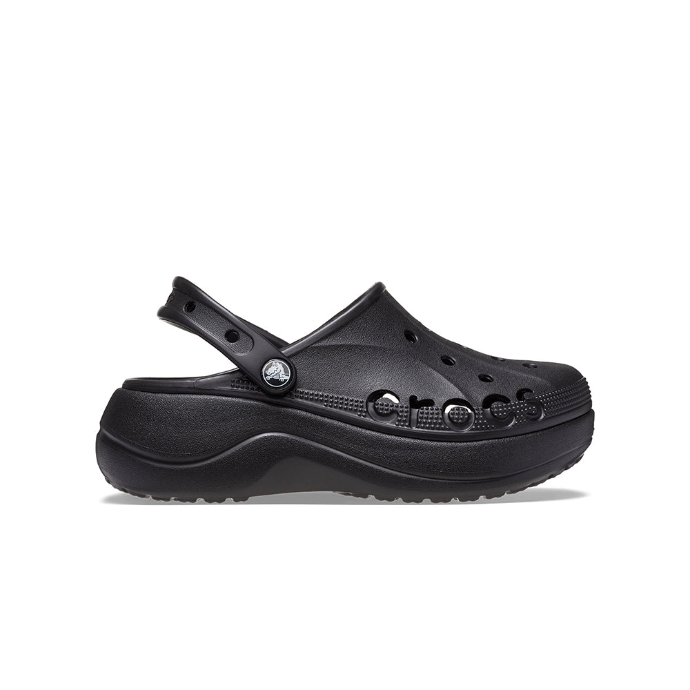 Giày Clog Nữ Crocs Baya Platform Clog - 208186-001