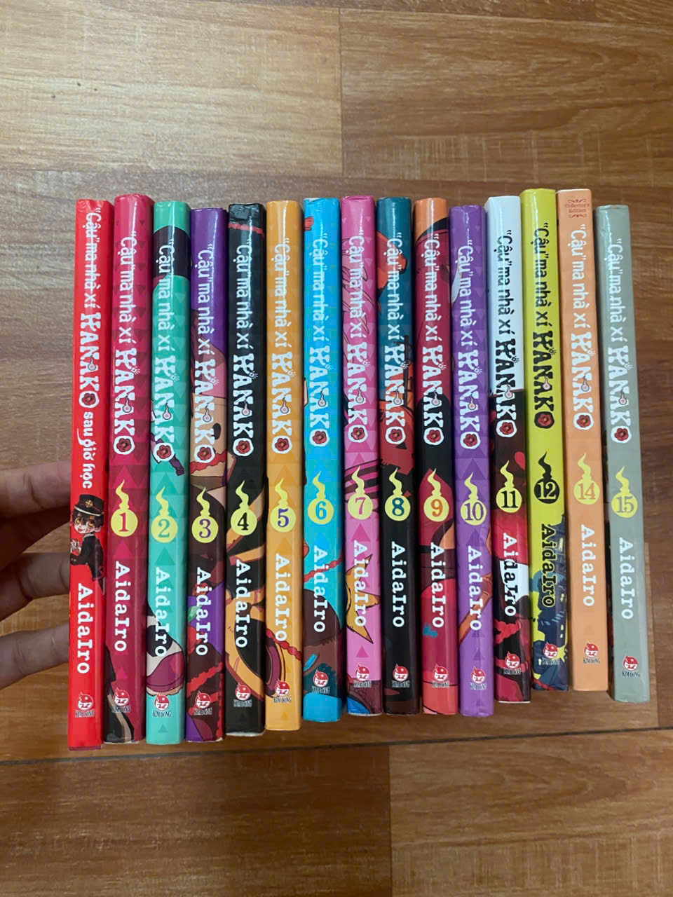 Combo 15q truyện tranh cũ Hanako cậu ma nhà xí hanako