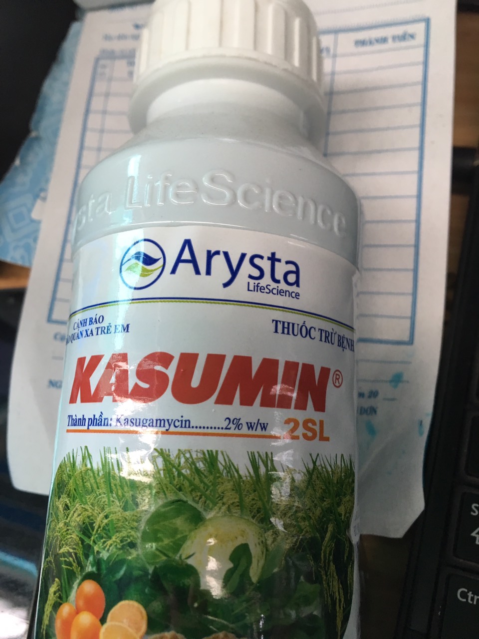 KASUMIN Trừ bệnh do vi khuẩn đốm sọc đốm lá đen lép hạt do vi khuẩn