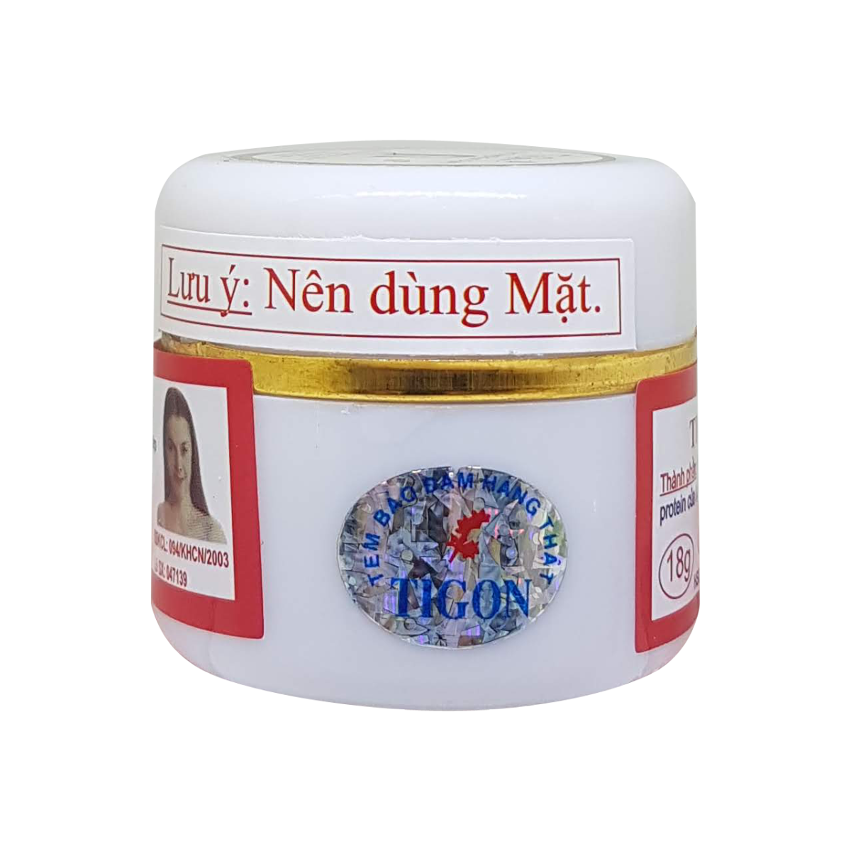 [Hcm]Kem Dưỡng Trắng Da Tigon 18G