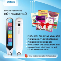 Bút phiên dịch giọng nói - Smart pen MC08 tặng Combo sách tự học ngoại ngữ bất kỳ