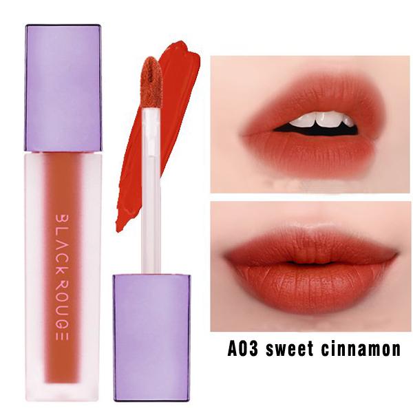 [Version 2] Son Kem Lì Black Rouge Air Fit Velvet Tint Hàn Quốc (A03: Sweet Cinnamon)