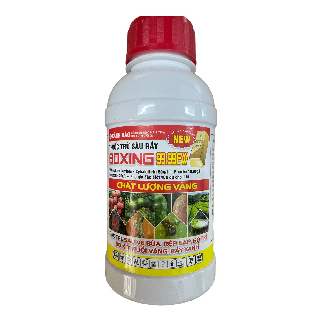 Thuốc trừ sâu rầy BOXING 99.9 EW (450ML) Thuốc trừu rệp sáp trừ bọ trĩ sâu vẽ bùa rầy xanh ruồi vàng