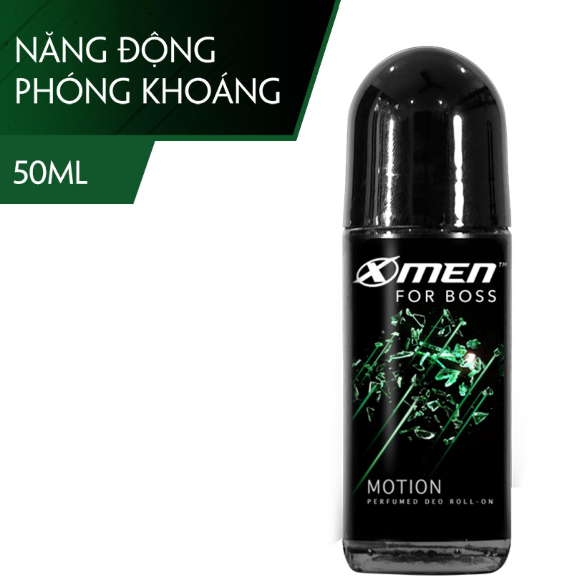 Lăn khử mùi X-Men For Boss Motion 50ml