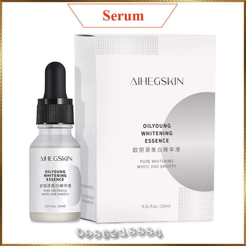 Serum Dưỡng Trắng Da Mờ Nám Tàn Nhang Aihegskin Oilyoung Whitening Essence Aoe1