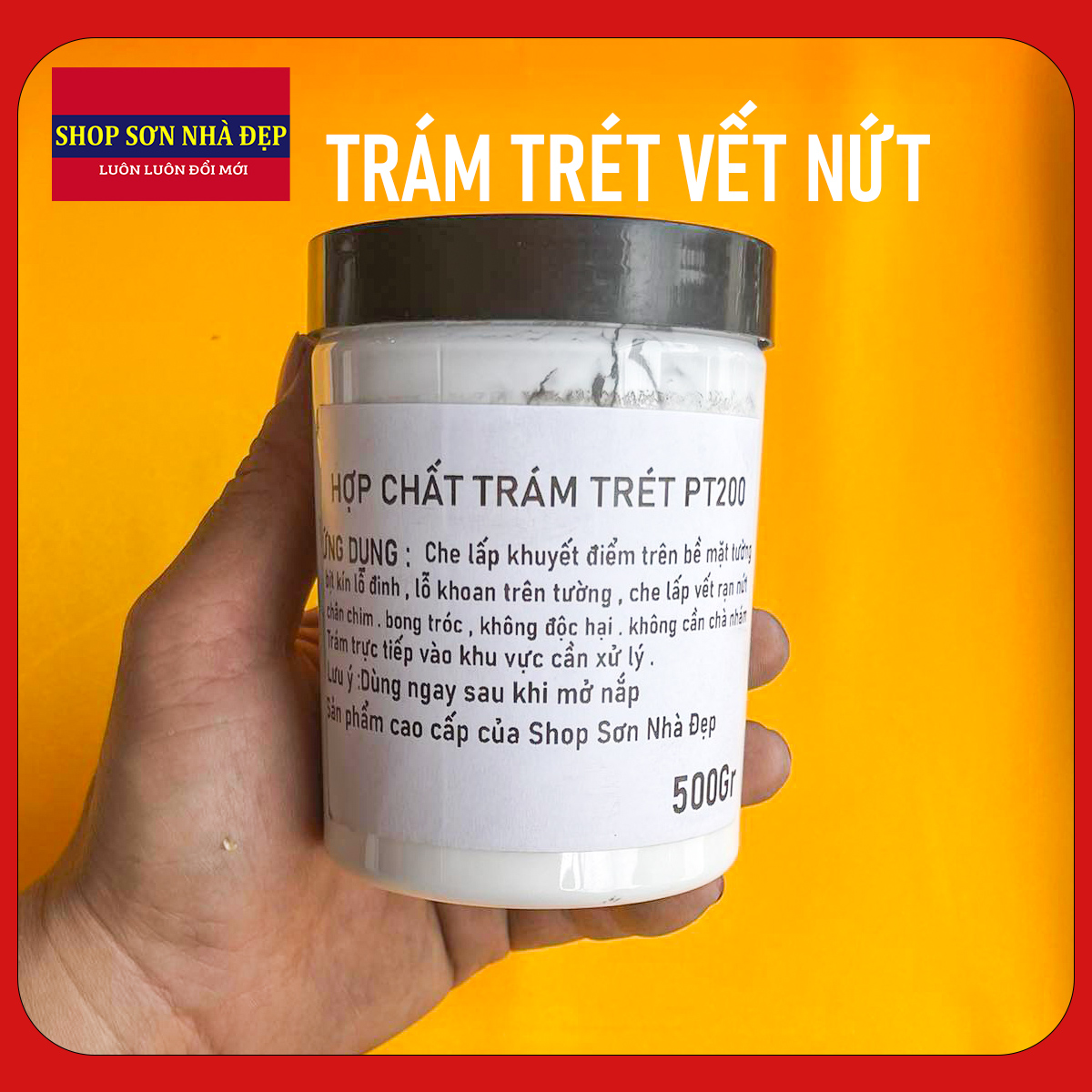 Bột trét tường trám nứt trám lỗ đinh cao cấp Dulux ngoài trời 1KG