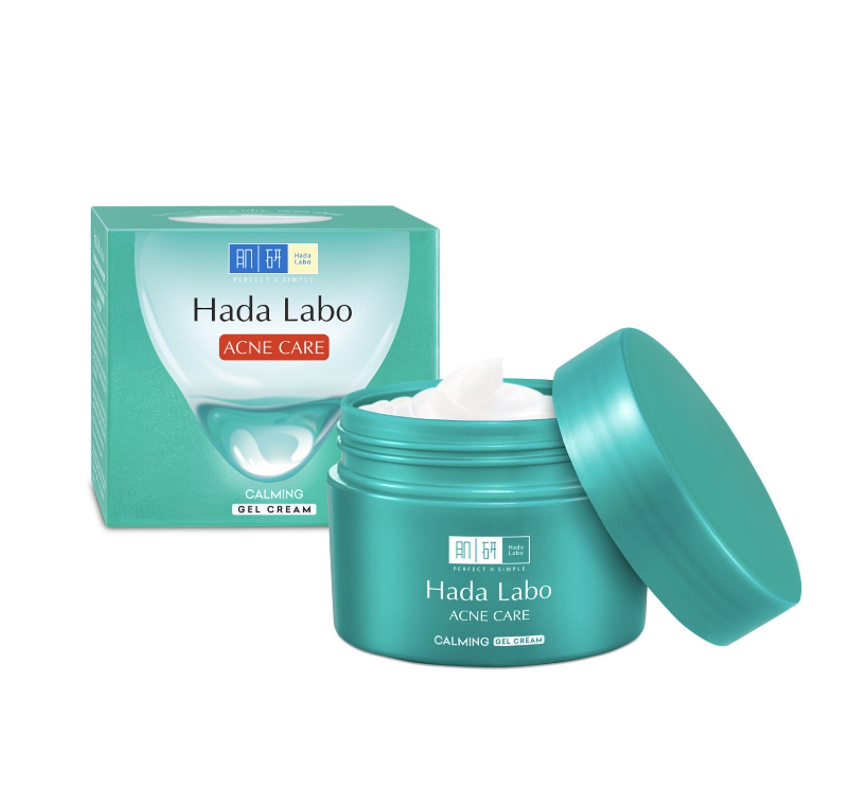 (Xanh Lá)Gel Dưỡng Ẩm Hada Labo Acne Care Calming Gel Cream 50g - Cho Da Mụn Nhạy Cảm