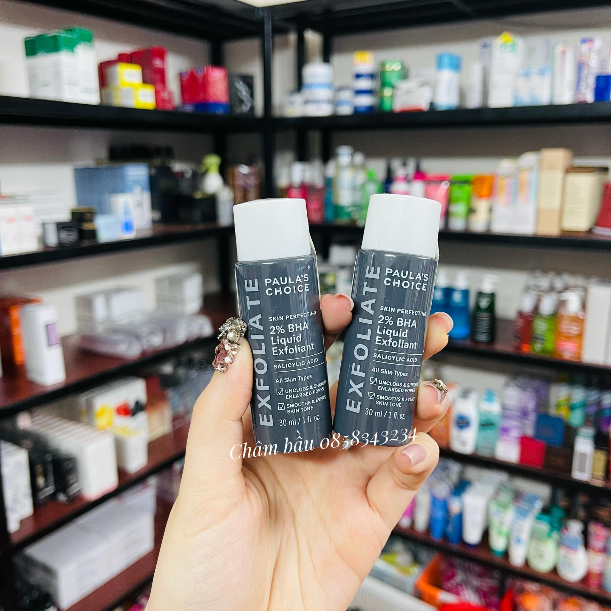 🍓Tẩy Da Chết Hoá Học🍓 Paula’s Choice Skin Perfecting 2% Bha Liquid Minisize 30Ml