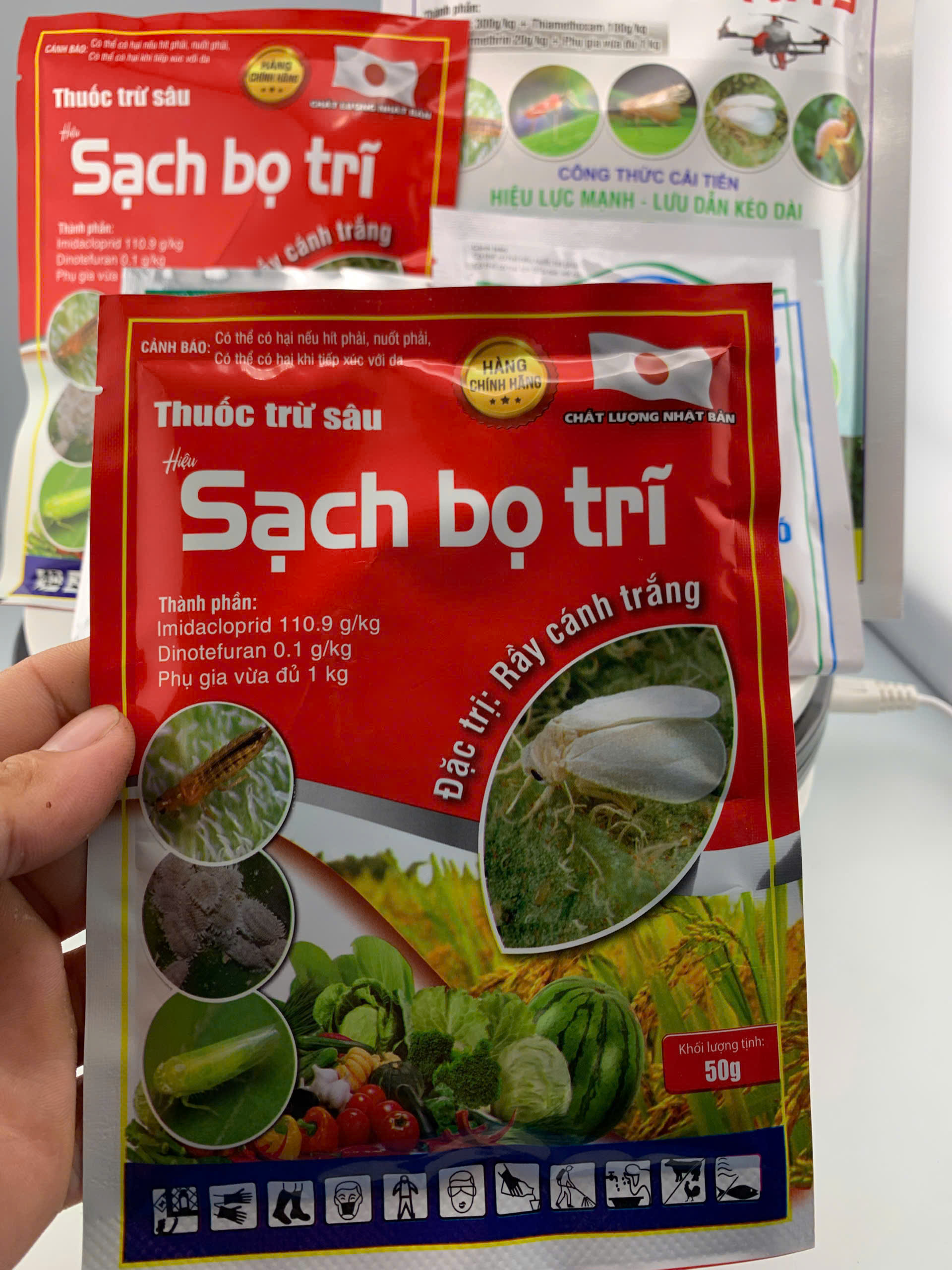 Diệt Bọ Trĩ - sạch bọ trĩ trên lúa apfara 25wg Nofara 35wg 25gam zathy 25gam akulagold 420wp