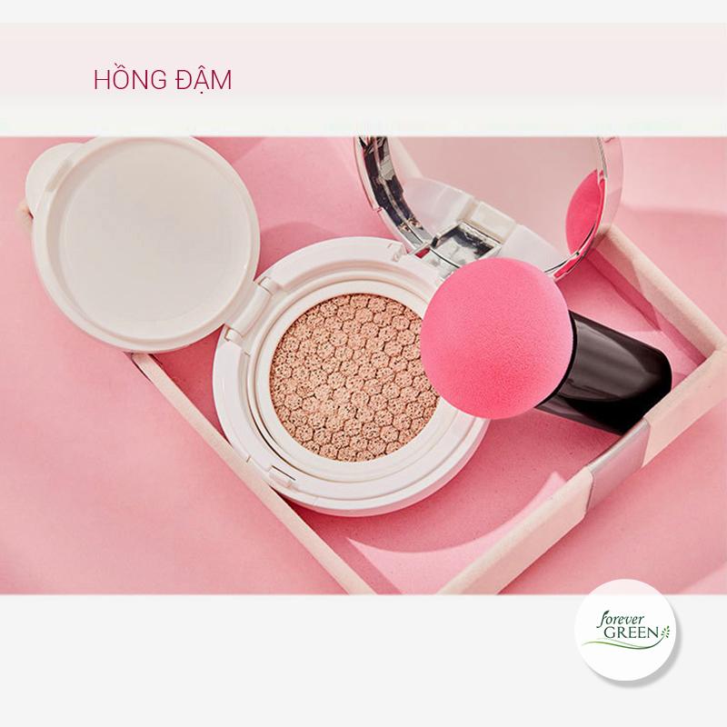 Mút Dặm Kem Nền Hình Cây Nấm Có Tay Cầm Maycreate MC052