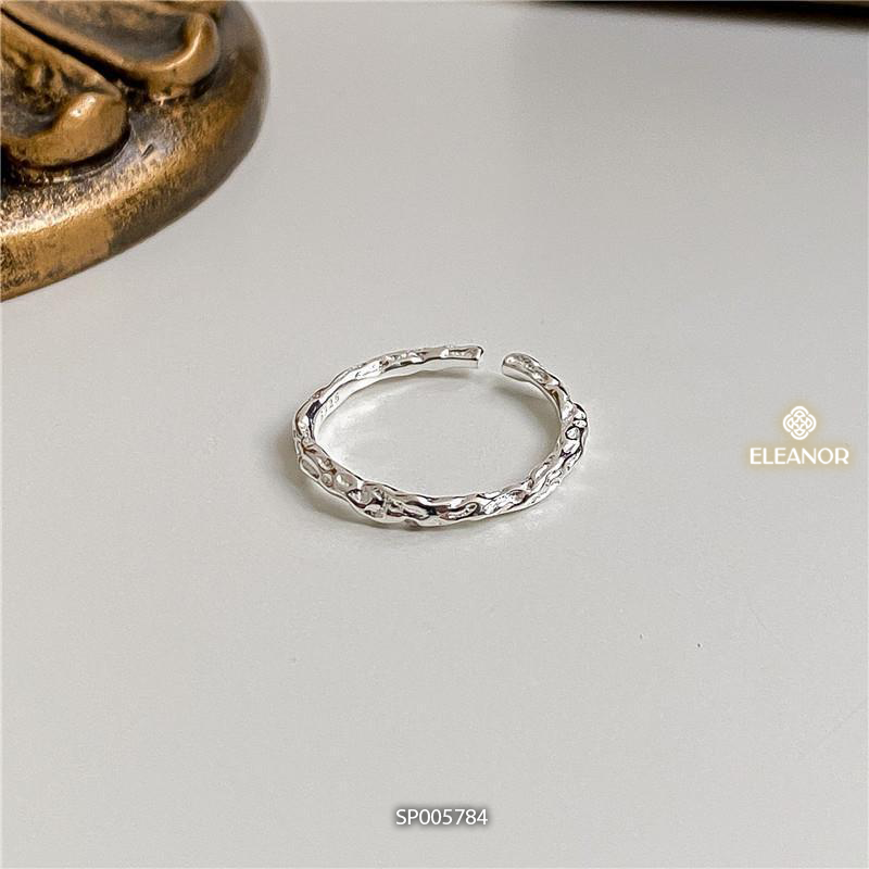 Nhẫn nữ bạc 925 Eleanor Accessories nhẫn hở thiết kế basic phụ kiện trang sức 5784