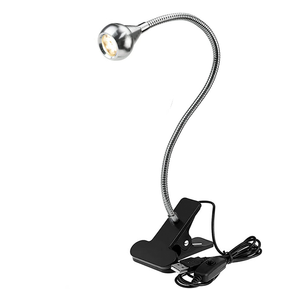 Đèn đọc sách đầu giường Led 3W USB-5V Ánh sáng chiếu rọi điểm tích hợp đèn ngủ Đèn soi tranh trang trí phòng ngủ Phòng khách Nhà hàng Khách sạn - T001