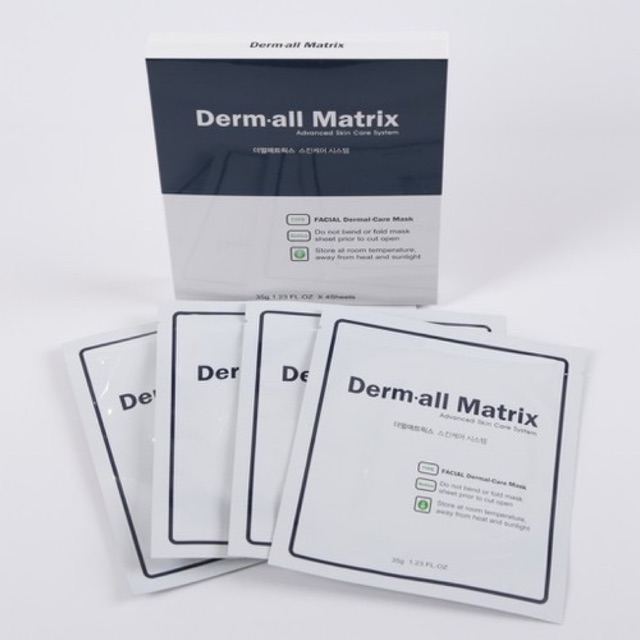 Mặt Nạ Derm All Matrix Facial Dermal Care Mask Hàn Quốc Sản Phẩm Có Nguồn Gốc Xuất Xứ Rõ Ràng Đảm Bảo Chất Lượng Dễ Dàng Sử Dụng Cam Kết Sản Phẩm Y Như Hình