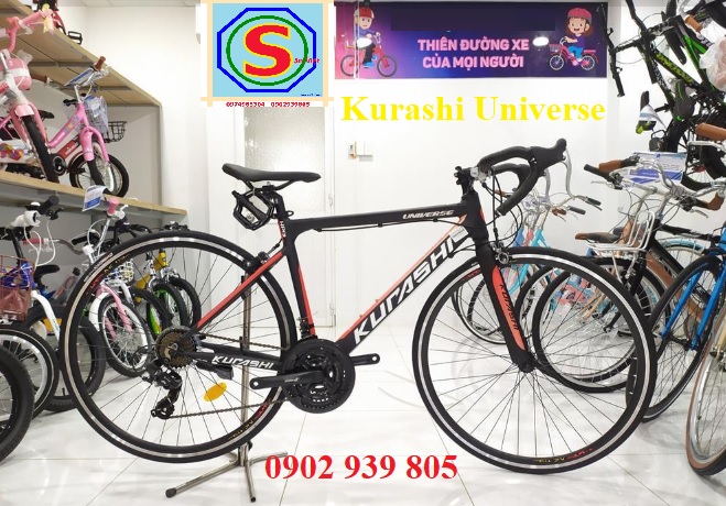 Xe Đạp Đua Kurashi Universe 700c Khung Nhôm để Shimano